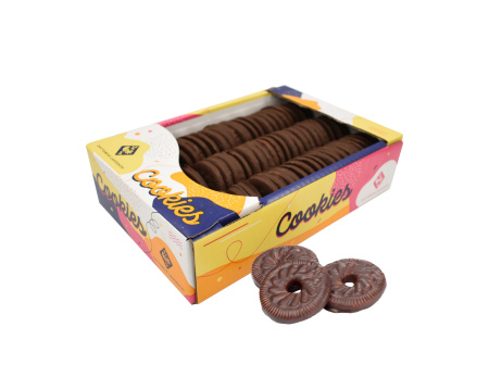 Печенье сахарное глазированное  "Бархатное"